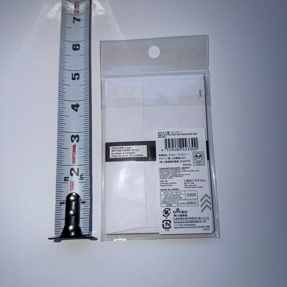 Disney Mickey Mouse Travel Set Nylon Bag, Foldable Boston Tote, Stationery Daiso - Picture 8 of 11